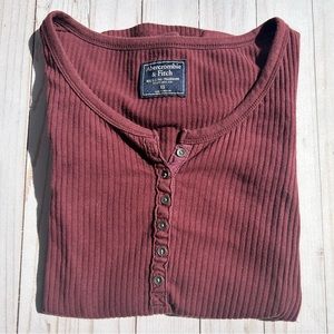 Abercrombie and Fitch Long Sleeve Henley